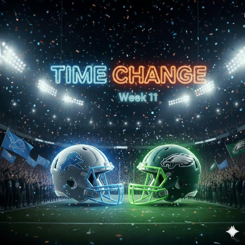 TIME UPDATE: Lions vs Eagles – How to Watch, Listen, and Stream Week 11 NFL Game