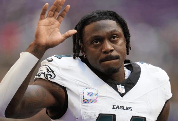 A.J Brown Forces Eagles To Promote Rookie Receiver With 345 Yards And 3 TD Due To His Own Decline