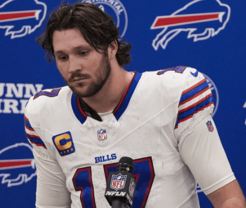 After the Battle With the Texans at RNG Stadium Filled With Painful Missed Opportunities Josh Allen Took Full Responsibility for the Loss. Davis Mills Approached Him and Said Something That Left Everyone Deeply Moved