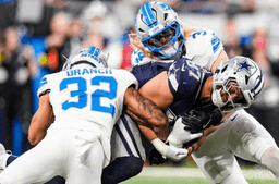 Despite 44-30 Win Over Cowboys, Lions Lose Their Most Important Defensive Pillar After He Suffers Knee Injury and Has to Be Carted Off the Field
