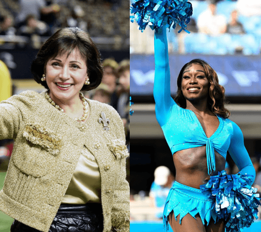 Saints Owner Gayle Benson Signs Transgender Cheerleader Justine Lindsay After Panthers Controversy – A Powerful Move Affirming That Human Worth Rises Above All Prejudice