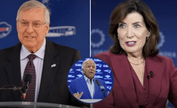 Just 12 Hours After Pennsylvania Unexpectedly Launched the Statewide “Erie Bills” Project, Governor Kathy Hochul Shocked the NFL by Proposing a “Partnership” with Patriots Owner Robert Kraft